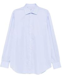 Cesare Attolini - Spread-Collar Button-Up Shirt - Lyst