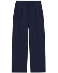 Closed - Wynston Drawstring Pleated Trousers - Lyst