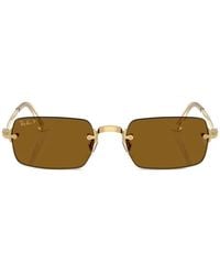Ray-Ban - X Asap Rocky Rimless Rectangle Sunglasses - Lyst