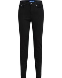 Karl Lagerfeld - Logo-Patch Jeans - Lyst