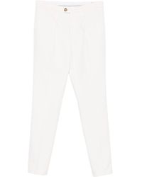 Brunello Cucinelli - Pantalon En Coton À Design Plissé - Lyst