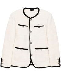 A Bathing Ape - Chaqueta De Tweed Con Apliques - Lyst