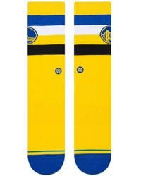 Stance - Nba Golden State Warriors Crew Socks - Lyst