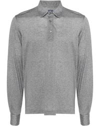 Fedeli - Wollen Poloshirt - Lyst