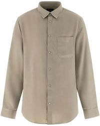 Guess - Lyocell-Blend Shirt - Lyst