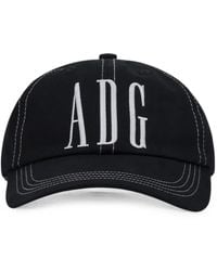 DENIM TEARS - Adg Contrast-Stitch Baseball Cap - Lyst
