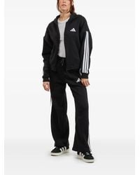adidas - Sudadera Con Capucha Y Tres Rayas - Lyst