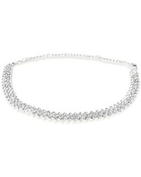 Hzmer Jewelry - Rhinestone-Embellished Necklace - Lyst