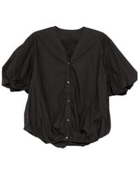 JNBY - Puff-Sleeve Blouse - Lyst
