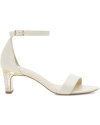 freya rose - Chloe Ankle-Strap Heeled Sandals - Lyst