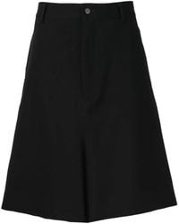 Comme des Garçons - Pleated Shorts - Lyst