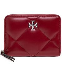 Tory Burch - Kira Quilted-Design Small Wallet - Lyst