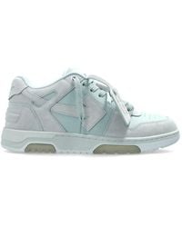 Off-White c/o Virgil Abloh - Out Of Office Suede Arrow-Appliqué Sneakers - Lyst