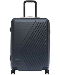 K-Way - Embossed Logo-Detail Suitcase - Lyst