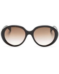 Chloé - Gayia Oval-frame Sunglasses - Lyst