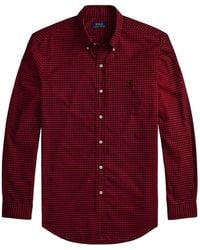 Polo Ralph Lauren - Gingham-Check Long-Sleeve Shirt - Lyst