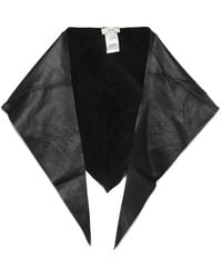 Alysi - Schal Aus Leder - Lyst