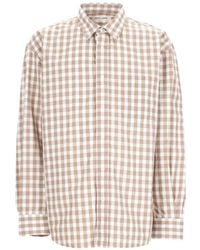 sunflower - Checked Cotton Shirt - Lyst