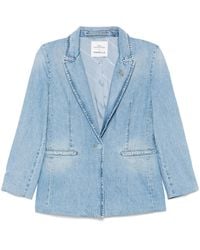 Marella - X Emily Ratajkowski デニムジャケット - Lyst