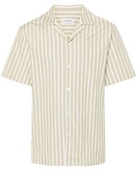 Lanvin - Striped Bowling Shirt - Lyst