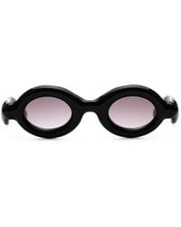 Paloceras - Pebble Round-Frame Sunglasses - Lyst