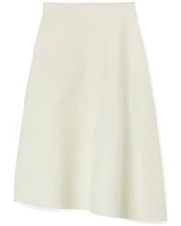 Jil Sander - Asymmetrische Midi-Rok - Lyst