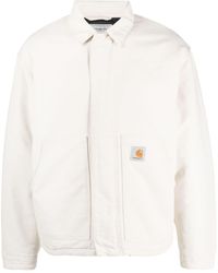 Carhartt - Logo-patch Organic Cotton Shirt Jacket - Lyst