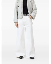 Closed - Vaqueros Anchos Con Botones - Lyst