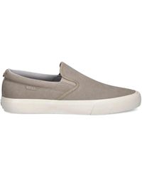 BOSS - Suede Sneakers - Lyst