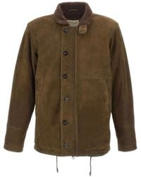 Volfagli - Brera Buccio Suede Jacket - Lyst
