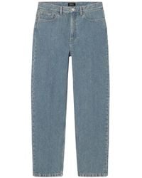 A.P.C. - Martin Jeans Met Verwassen Effect - Lyst