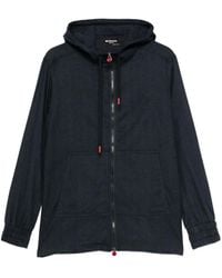 Kiton - Hooded Zip-Up Jacket - Lyst