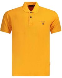 Napapijri - Logo-Detail Polo Shirt - Lyst