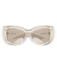 Saint Laurent - Howl Square-Frame Sunglasses - Lyst