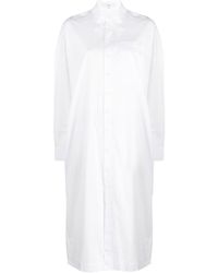 Tibi - Cotton Shirt Dress - Lyst