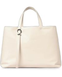 Emporio Armani - Deva Leather Tote Bag - Lyst