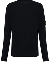 Stone Island - Pullover Mit Kompass - Lyst