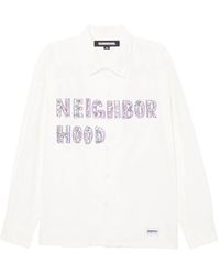 Neighborhood - Logo-Embroidered Shirt - Lyst
