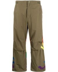 Maharishi - Abstract-Print Straight Trousers - Lyst