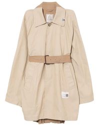 Maison Mihara Yasuhiro - Belted Trench Coat - Lyst