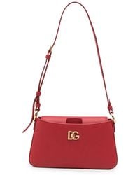 Dolce & Gabbana - Logo-Embellished Leather Phone Bag - Lyst