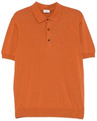 Etro - Logo-Embroidered Polo Shirt - Lyst