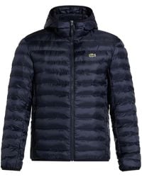 Lacoste - Water-Repellent Padded Jacket - Lyst