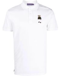 Ralph Lauren - Polo Bear Motif Polo Shirt - Lyst