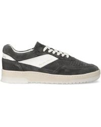 Filling Pieces - Panelled Suede Sneakers - Lyst