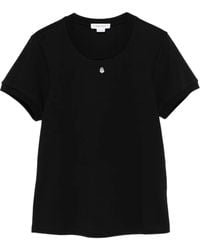 McQueen - Camiseta De Algodón Con Logo - Lyst
