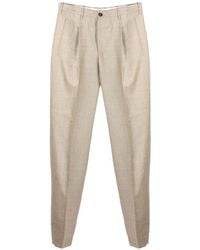 Incotex - Mélange-Effect Slim-Fit Trousers - Lyst