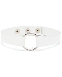 Manokhi - Marla Leather Choker Necklace - Lyst