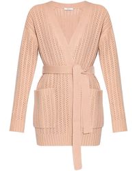 Max Mara - Wool And Cashmere Blend Cardigan - Lyst