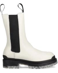 Karl Lagerfeld - Chelsea-Boots Aus Leder - Lyst